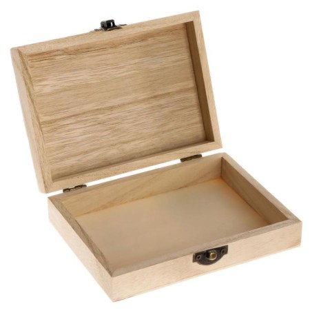 Casket wood under the painting "rectangular" 4x10.8x15 cm-4