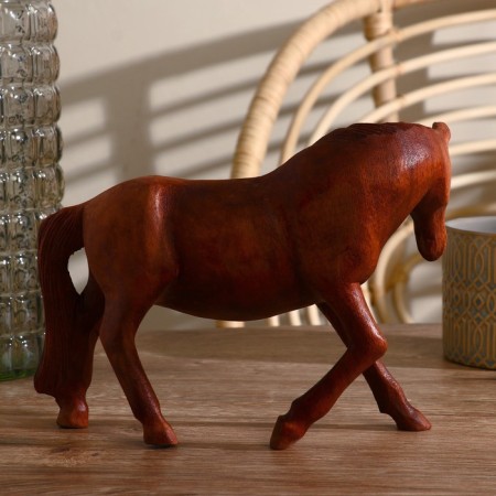 Souvenir tree "Horse" Dark 20x23x6 cm-3
