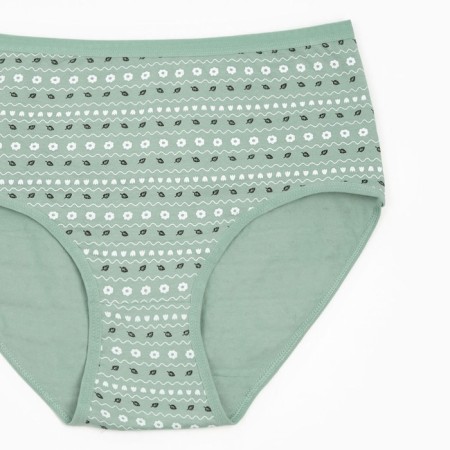 Panties female color green, size 48-50-1