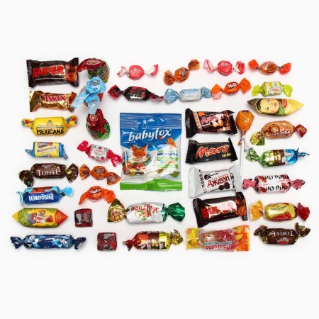 New Year. Gift set of sweets "Time" with a game and animation, 500 g-4