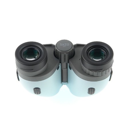 Veber Prima binoculars, 5 × 20, theatrical, Sky color-3