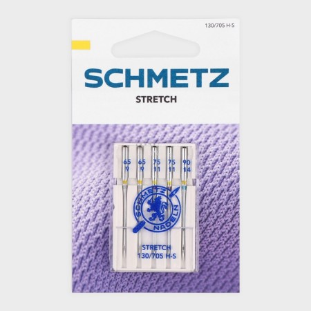 Needles for household sewing machines, for stretch tones, No. 65-90, 5 pcs-1