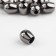 Tip for a cord, d = 4 mm, 12 × 10 mm, 10 pcs, black nickel color