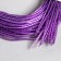Needlework cord "Zlatka" d 1.5 mm, l 1 m, No. 01 Lilac