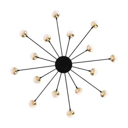 Freya FR5242CL-16B Celebrity, 838x838x103 mm ceiling lamp, G4, 16x3W, black color-3