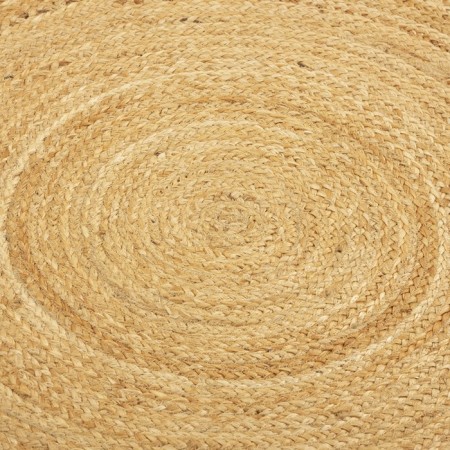 June carpet round with white inserts Ethnic, size 150 cm-5