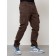 Cargo jeans men, size 44, brown color