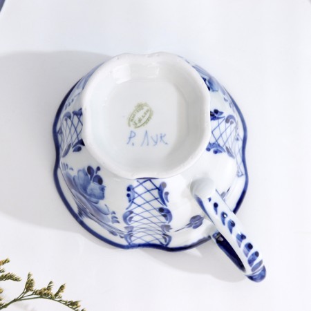 Tea couple "Dream", Gzhel-5