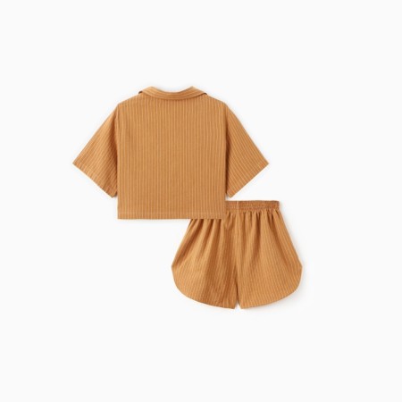 Female pajamas (shirt and shorts) KAFTAN "strip" R.48-50, OR-12