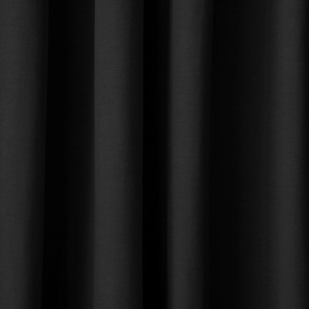 A set of curtains with Billy's catching, size 2x170x270 cm, black color-1