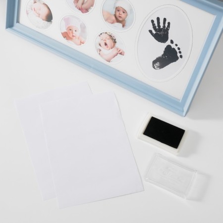 Photo frame plastic in 6 photos 6x6 cm "Little Angel" Blue 2x38x20 cm-5