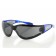Moto glasses Shield 2, blue, smoky lenses