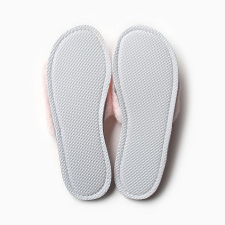 Women's slippers with an open nose size 38-39, color peach-2