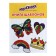 Glass paint stained glass application set 10 -ZV+2 Cher*11ml Junland, 12 tubes of templates 191759
