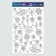 Vinyl stickers with foil "New Year", 30 x 50 cm, New Year