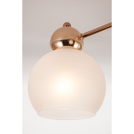 Ceiling lamp 5x60W E14, size 58x58x23 cm-3