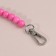 Handle for bag, beads, d = 10 mm, 30 cm, pink color