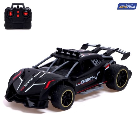 Runner radio control, smoke effect, 1:16, works from the battery, black color is black