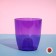 Pot for orchids, 2 l, 14.8 × 16.2 cm round, plastic, transparent purple