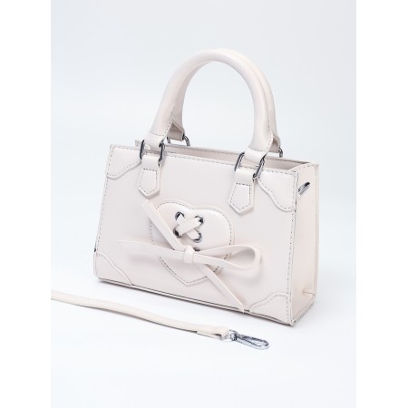 Female bag, 20*8*14, lightning departure, belt lengths, white-5
