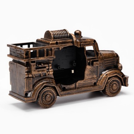 Clock - alarm clock "Truck", discrete move, dial d -5 cm, 11 x 20 cm, aa-2