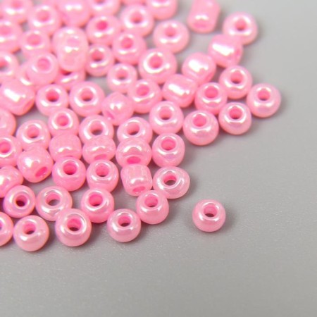 Beads "Zlatka" 08/0 10 g 0145 pink