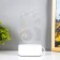 Geckon lamp LED white 9x9.5x15 cm Risalux