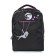 School backpack, synthetic fabric, 270x360x115 cm, black