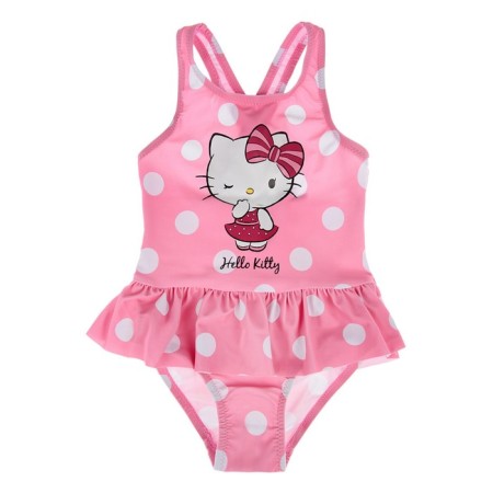 Купальник слитный c принтом Hello Kitty, рост 80 см-4