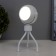 Octopus table lamp LED 2W USB AKB White 6x6x20.5 cm Risalux