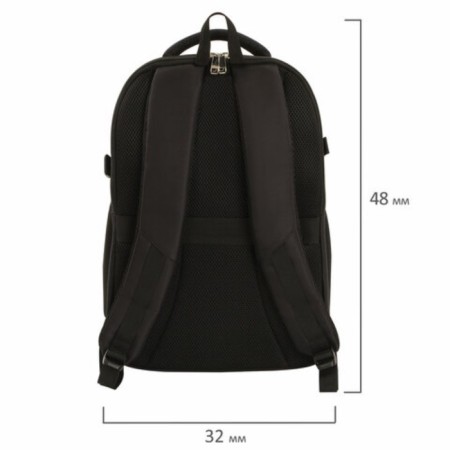 Brauberg Functional backpack with a laptop department, 2 compartments, a suitcase mount, Practic, 48x20x32 cm, 229874-2