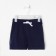 Shorts for a boy, blue color, height 122 cm