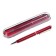 Gift handle, ball "classics" in a plastic case, rotary, burgundy with silver inserts