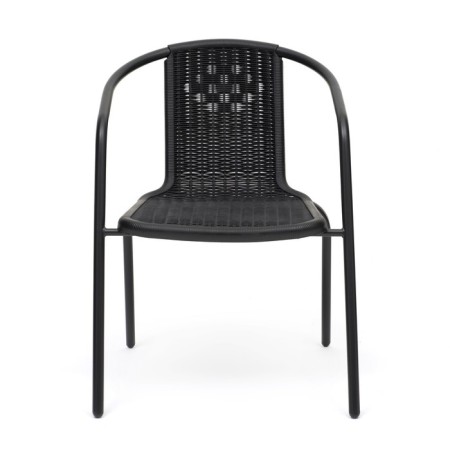 Sadovy chair, 53 x 61 x 73 cm, frame 24 x 0.8 mm, load up to 100 kg, black-4