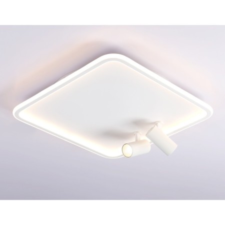 LED ceiling LED with Ambrella Light, Linetech, FL5114, LED, 97 W, 7275LUM, 3000-6400K, white color.-2