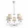 Chase "Francesca" 5XE14 40W white with a golden patina 57x57x39-98 cm Bayerlux