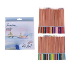 Pencils of watercolor set of 48 colors, ZHK 