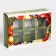New Year. Box for 6 sweets "Christmas toys", 13.7 x 9.8 x 3.8 cm, confectionery packaging