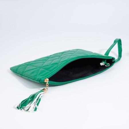 Lightning bag bag, wrist strap, green color-5