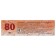 Lastik Koh-I-Noor Mondeluz 6811/80, rubber, red