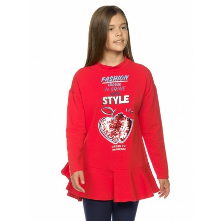 Set for girls, height 146 cm, red color-3
