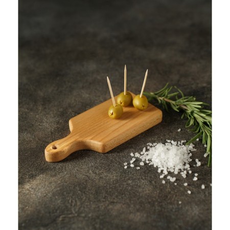 Groot board for canapes and a fudfoto dilan, rectangular, 15 × 7 × 1.6 cm, solid beech-3