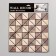 Self -adhesive panel 30*30cm soft, brown triangles