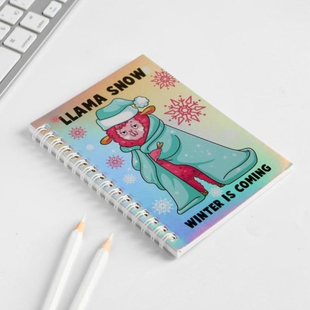 LLAMAZing set: Diary Holography 40 sheets and pen-2