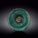 Deep plate Wilmax England Spiral, D = 25.5 cm, 1.5 L, Green color