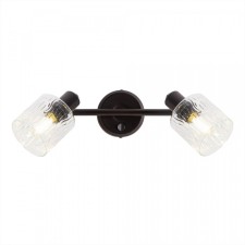 Бра Citilux «Артик» CL510525, 37х15 см, 2х40Вт, E14, цвет коричневый