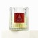 Interior candle "Happy New Year", Cinnamon's aroma, 7.5 x 8.6 cm