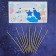 Set for the manufacture of topper "Cosmonaut's Birthday", 12 pcs.