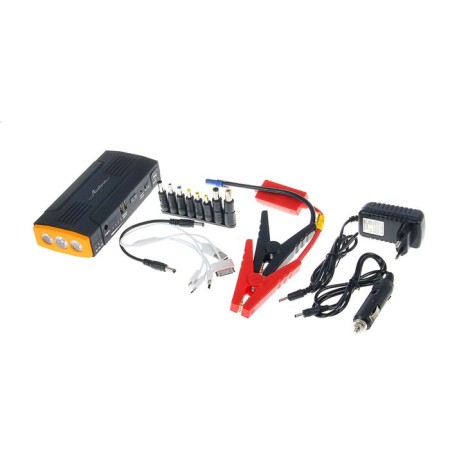 External universal battery, 13800 mAh, 2xUSB 5V 2A, 12V/16V/19V, lantern, launch of DIC-2