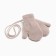 Mittens of two -layer Minaku "plain", col. Beige, rr 14 (4-5 years)